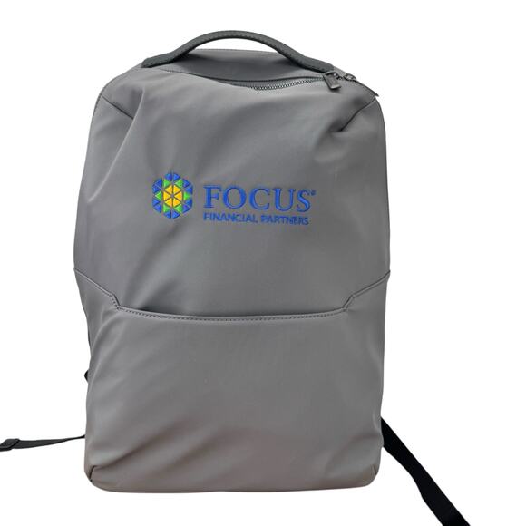 AWAY Travel Everywhere Zip Backpack CUSTOMIZED Laptop Bag Business Gray Work - Picture 1 of 10